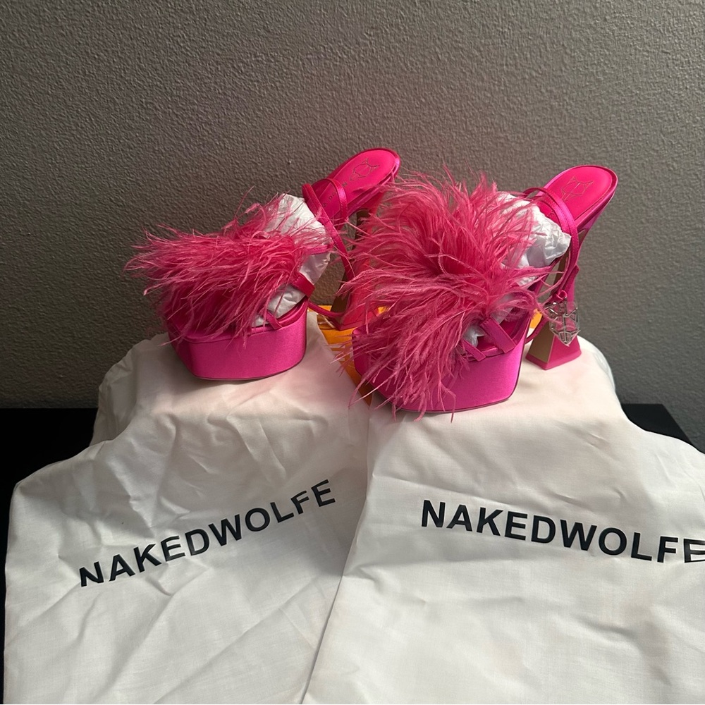 Naked Wolfe Hope Pink Satin